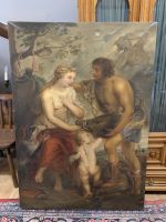 Meleager und Atlante nach Peter Paul Rubens um 1900 Ölgemälde München - Schwanthalerhöhe Vorschau