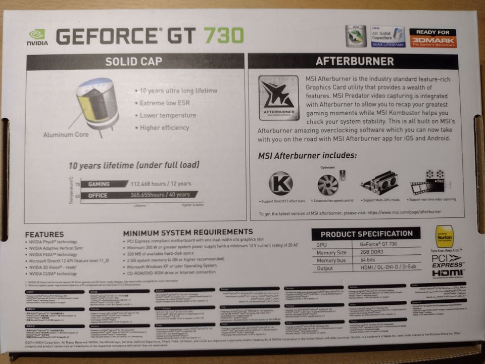 Grafikarte GEFORCE GT 730 in Kiel