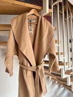 ZARA Midi Mantel mit Wolle, beige mit Gürtel Größe S - ungetragen Bayern - Weilheim i.OB Vorschau