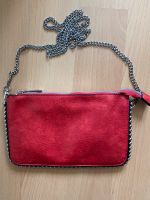 Handtasche rot mit silbernen Kugeln und Kette, wNEU Baden-Württemberg - Rottweil Vorschau