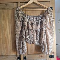 Zara Bluse Offshoulder Hessen - Aarbergen Vorschau
