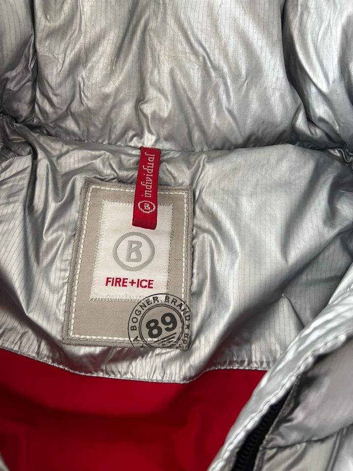 Bogner Fire&Ice Daunen Skijacke Gr. 36, Silber in Neumark