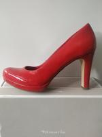Tamaris NEU Pumps High Heels Blockabsatz Lack Leder rot 40 Bayern - Breitengüßbach Vorschau