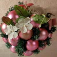 Weihnachten Dekokugel Tanne rosa Kugeln Niedersachsen - Braunlage Vorschau