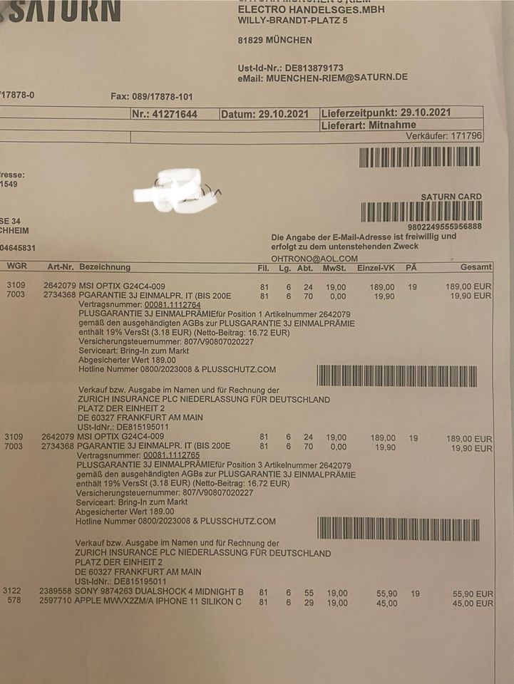 Gaming Monitor MSI OPTIX 24 Zoll, 2 Stück in Aschheim