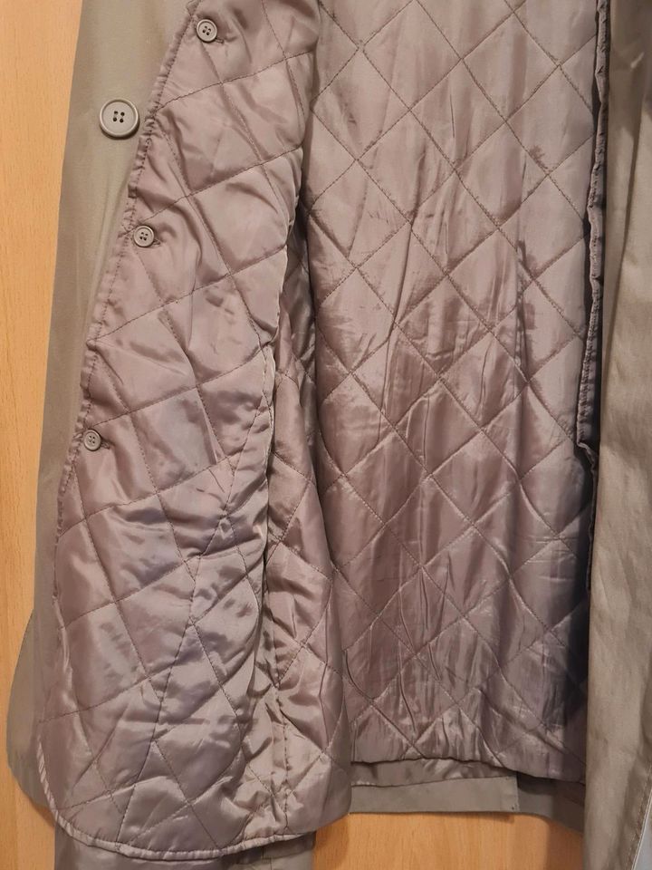 Trenchcoat gefüttert, Winterjacke, Mantel Gr. XL in Bad Duerrenberg