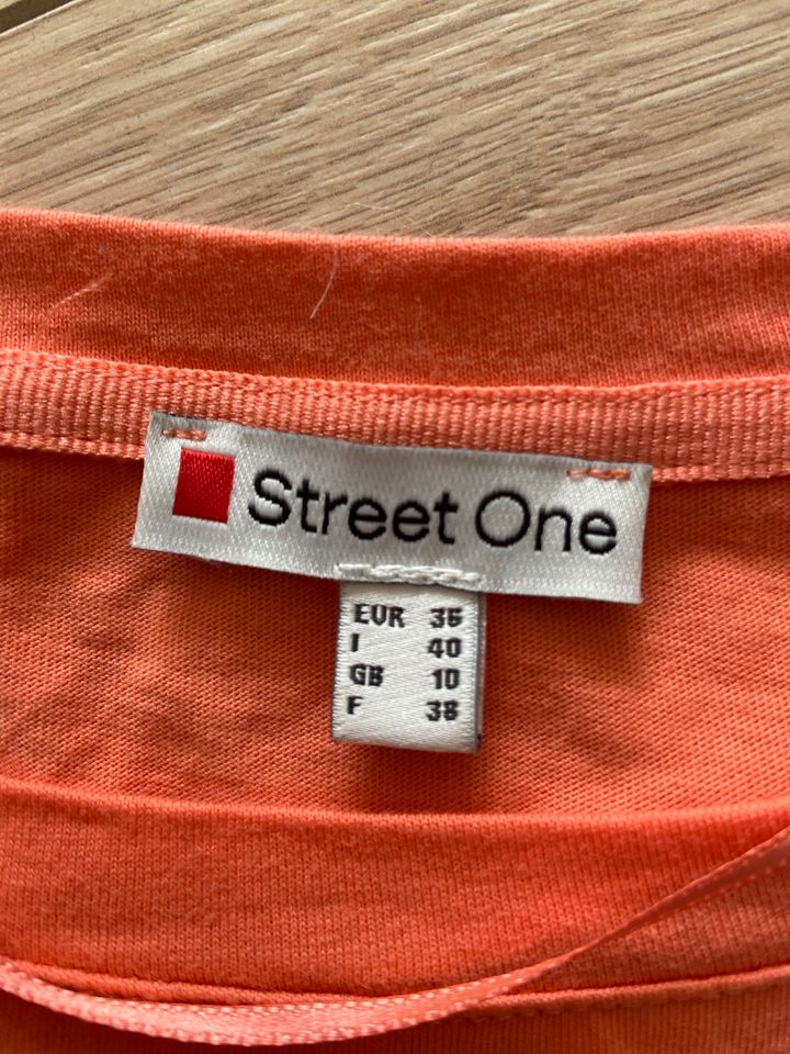 Street One Shirt  orange Gr.36 in Delligsen