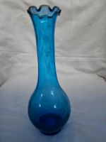 Blaue Glas -Vase Sachsen - Großenhain Vorschau