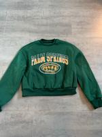 Dunkelgrüner Crop Pullover Nordrhein-Westfalen - Velbert Vorschau