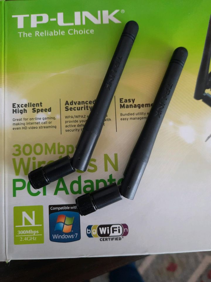 TP Link W LAN PCI Adapter in Glauburg