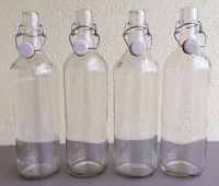 Glasflasche Ölflasche Schnapsflasche Bügelverschluss 1Liter Thüringen - Sömmerda Vorschau