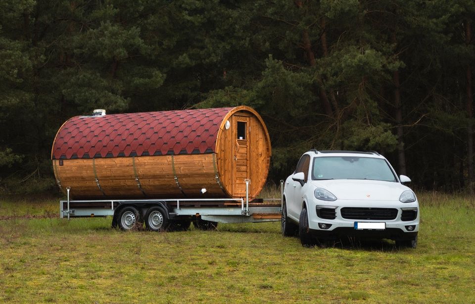 ❗️❗️ Mobile Fassauna Anhänger Sauna Berlin Brandenburg MIETEN in Treuenbrietzen