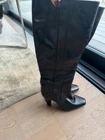 Boss Stiefel, schwarz, Leder, Größe 37 (fällt größer aus: 37,5), Stuttgart - Feuerbach Vorschau