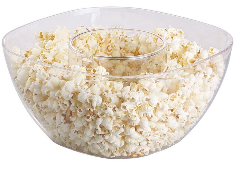 Heißluft-Popcorn-Maschine mit Auffangschale in Sandhausen