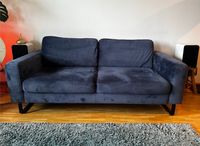 Designer-Couch, 2,5-Sitzer Velvet/Samt mit 2 Kissen München - Bogenhausen Vorschau