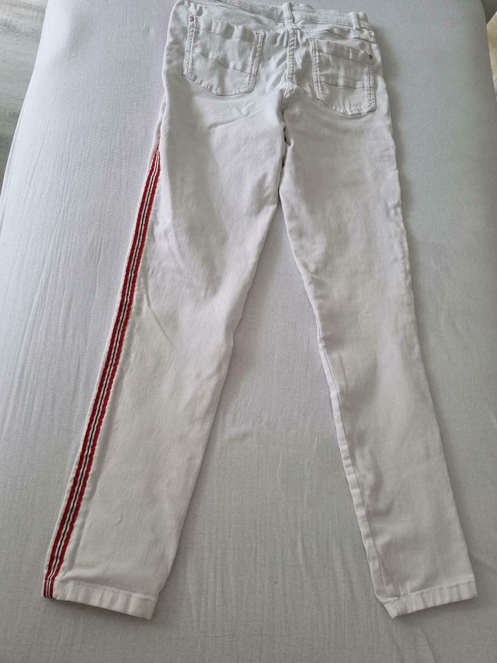 Weiße Jeans mit Streifen für Damen in Berlin