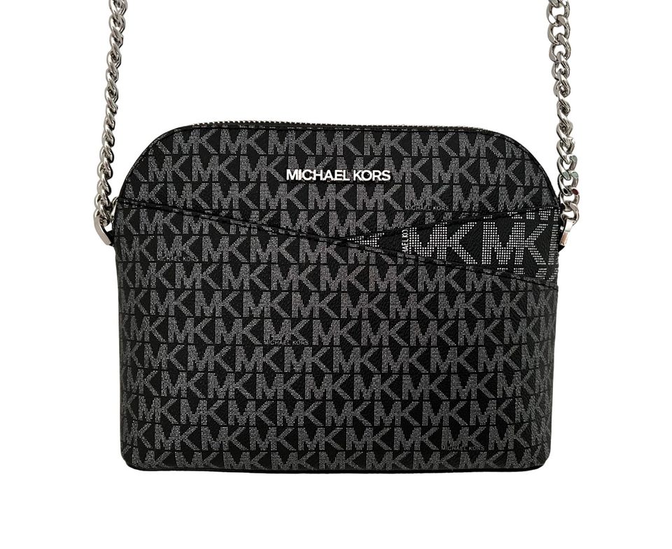 Michael Kors Tasche Geldbörse Portmonee Etui Jet Set Schwarz NEU in Reiskirchen