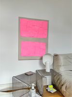 SVG MINIMALIST ATELIER • Textured Kunst Bild Leinwand Pink Deko Düsseldorf - Stadtmitte Vorschau