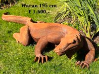 Waran 195cm Holzwaran Komodowaran Leguan Holz geschnitzt Essen - Essen-Werden Vorschau