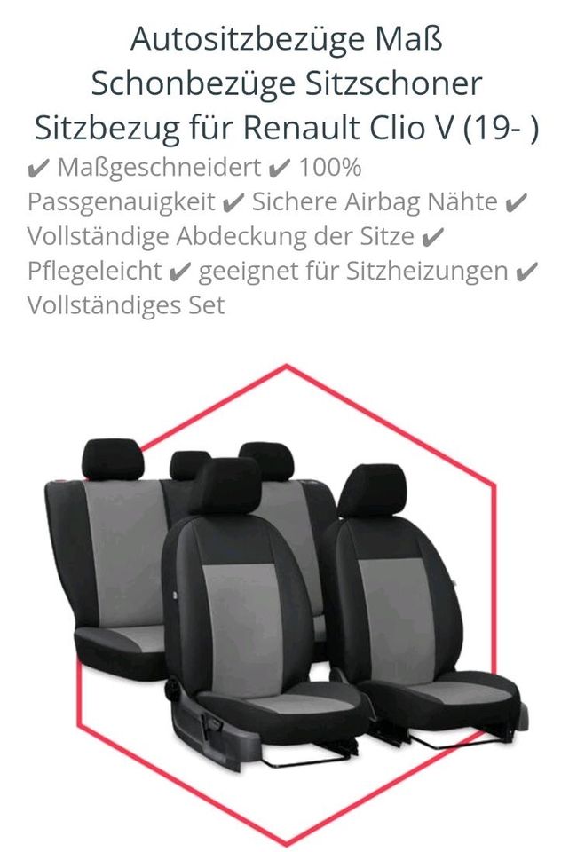 Auto Sitzbezüge Sitzbezug Schonbezüge für DACIA DUSTER I II