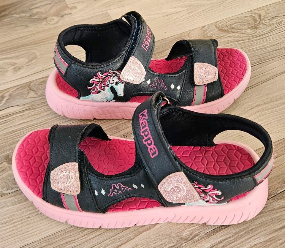 Kappa Sandalen Blinkfunktion Pferde Gr. 33 verstellbar, wie neu in Wolfsburg