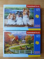 2 x Puzzle, Castorland 200 Teile Pferde Hunde Schleswig-Holstein - Preetz Vorschau