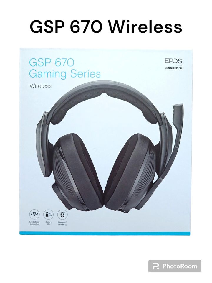 Sennheiser Epos GSP670  Wireless Gaming Headset Bluetooth in Pleinfeld