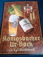 Alter KÖNIGSBACHER Pappe Aufsteller 41x29 cm, Werbeschild, Bier Rheinland-Pfalz - Wittlich Vorschau