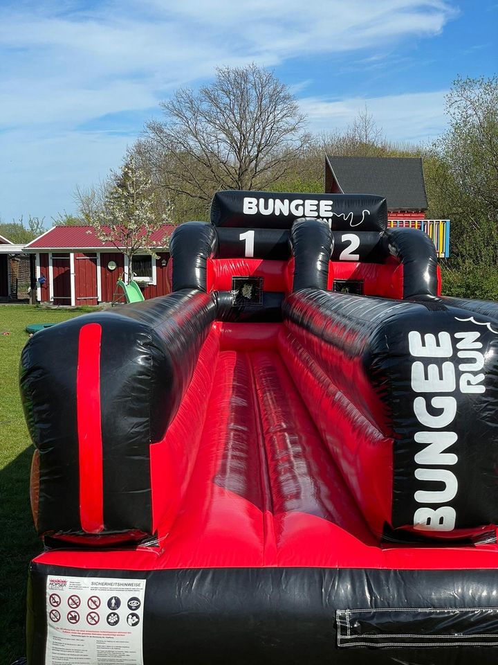 Bungeerun mieten Aufblasbar 11x3 Meter 199 Euro auch Erwachsene in Oranienburg