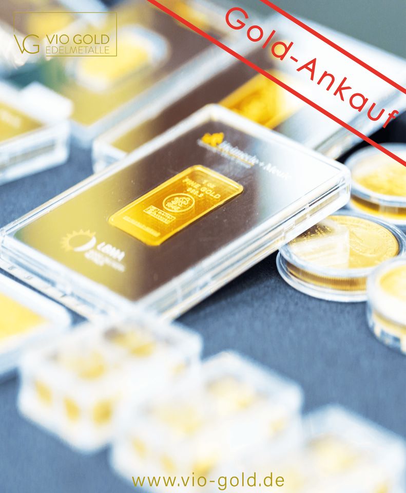 Ankauf Gold Münzen & Gold Barren - u.a. Krügerrand, Maple Leaf, Kangaroo, Mark, Dukaten, usw. in Regensburg