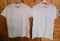 2 Hugo Boss T Shirt weiß V Ausschnitt Gr. S kurzarm Bayern - Effeltrich Vorschau