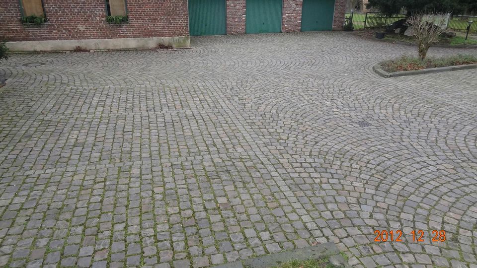 Pflasterarbeiten, Naturstein, Kopfsteinpflaster, kein Beton in Krefeld