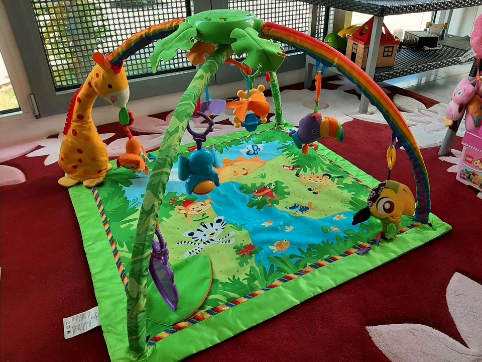 Fisher-Price Rainforest Erlebnisdecke Dschungel Activity Center in Ludwigsburg