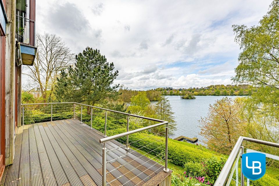 Klein, aber oho: Gemütliche 1-Zimmerwohnung mit Seeblick und direktem Zugang zum Wasser in Plön 