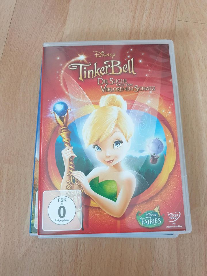 Tinkerbell Kollektion, 6 DVD's in Contwig