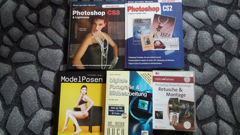 Fotografie Bildbearbeitung Modelposen Photoshop Bücher DVD in Oberheldrungen