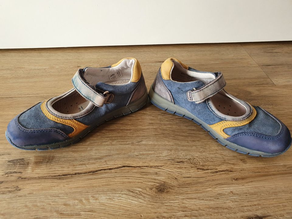 Gabor_wunderschöne blaue LEDER Ballerinas/Schuhe_Gr. 29 in Wolfsburg