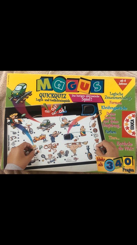 Magus Quiz Logic lustige elektronische Spiel wie neu in Aachen