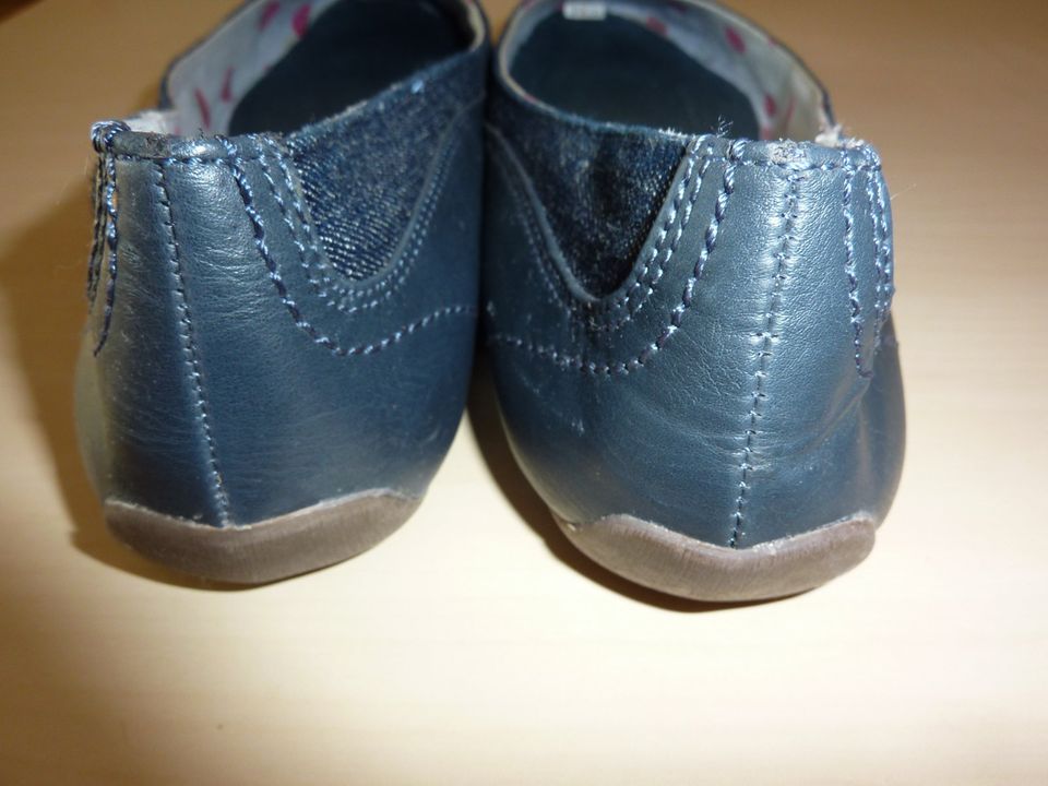 "ESPRIT" BALLERINAS - BLAU - GR. 38 - MIT JEANSSTOFF in Düsseldorf