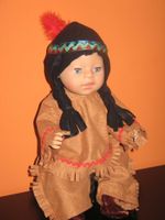 "Indianer" für 43 cm Baby Puppe Rheinland-Pfalz - Zimmerschied Vorschau