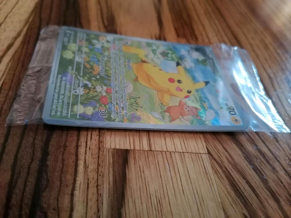 Pokémon Karten Pikachu Promo Paldea Abenteuerkoffer NEU in Neuwied