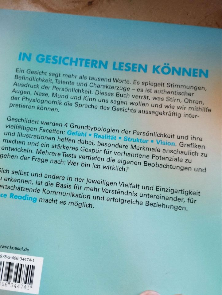 Was das Gesicht über die Persönlichkeit verrät,Face Reading in Weißenburg in Bayern