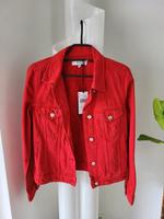 Jeansjacke Mango in Rot Bochum - Bochum-Südwest Vorschau
