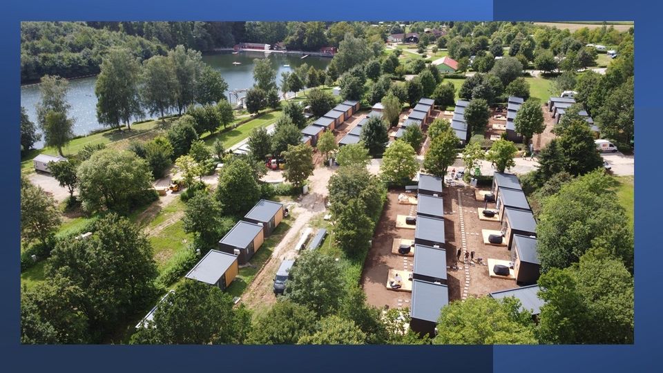 Tinyhaus/Mobilheim/Seeblick/Urlaub/ in Nürnberg (Mittelfr)