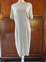 More&More Kleid weiß, olivegrün gestreift, Gr. 46/XXL Hessen - Bad Sooden-Allendorf Vorschau