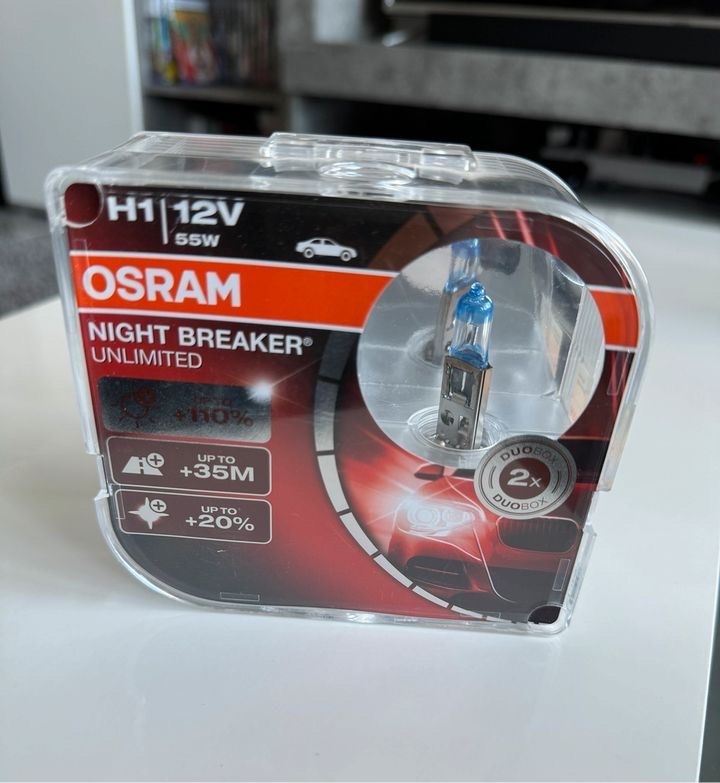 Osram H1 12V 55W Night Breaker Duobox in Halle