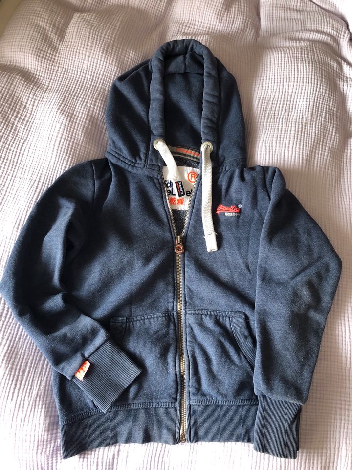 2x Superdry Hoodie Kapuzen-Jacke Pulli  Pullover Zipper  M 38 in Gräfelfing