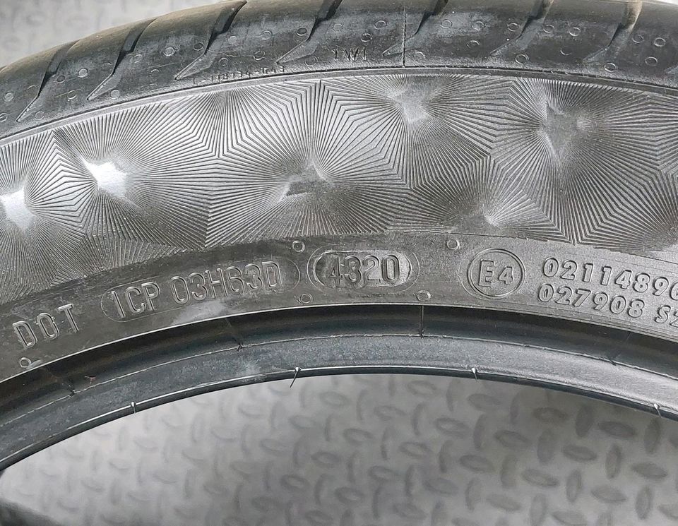 2x Sommerreifen Conti Premium Contact 6 235/50R19 103V DOT20 TOP in Hattingen