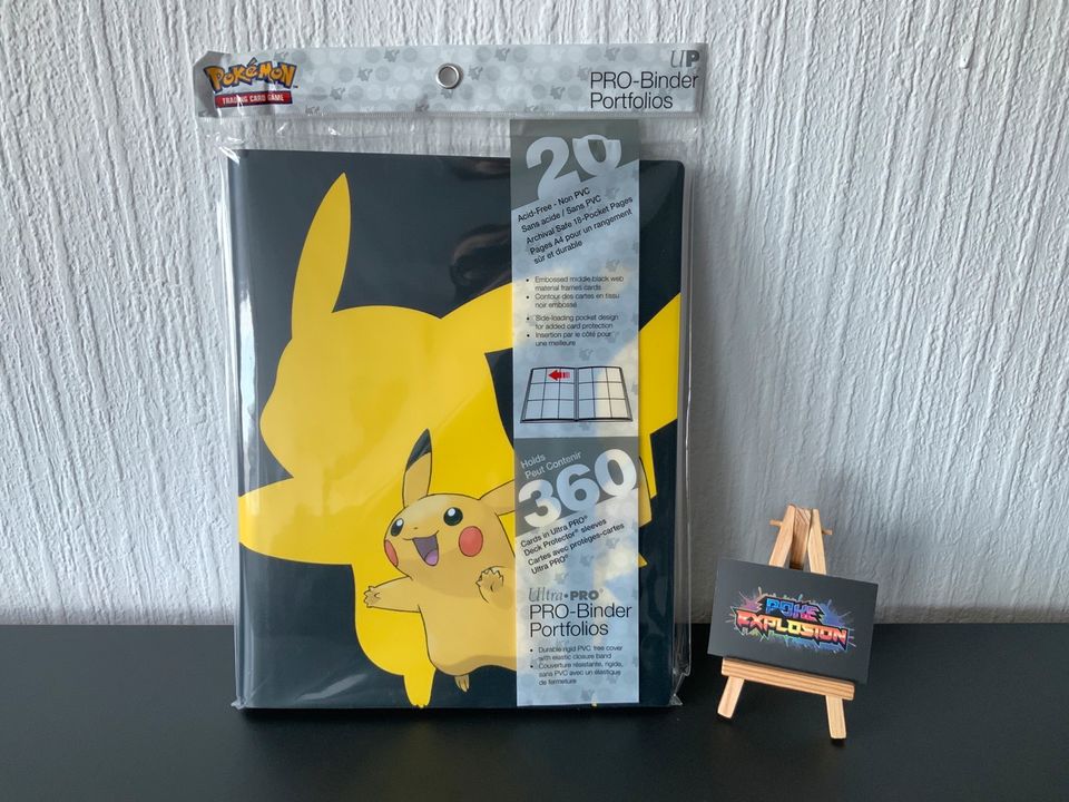 Sammelalbum für 900 Pokemon Karten Portfolio 9-Pocket Sammelkarten