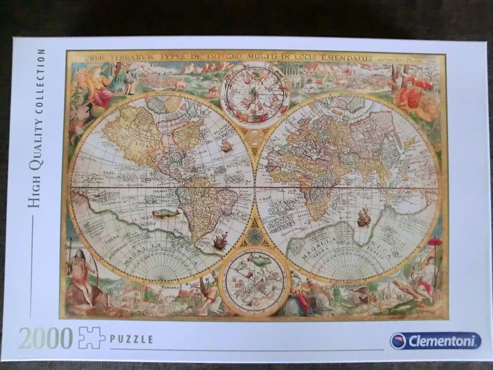 Clementoni High Quality Puzzle Ancient Map 2000 Teile in Pforzheim